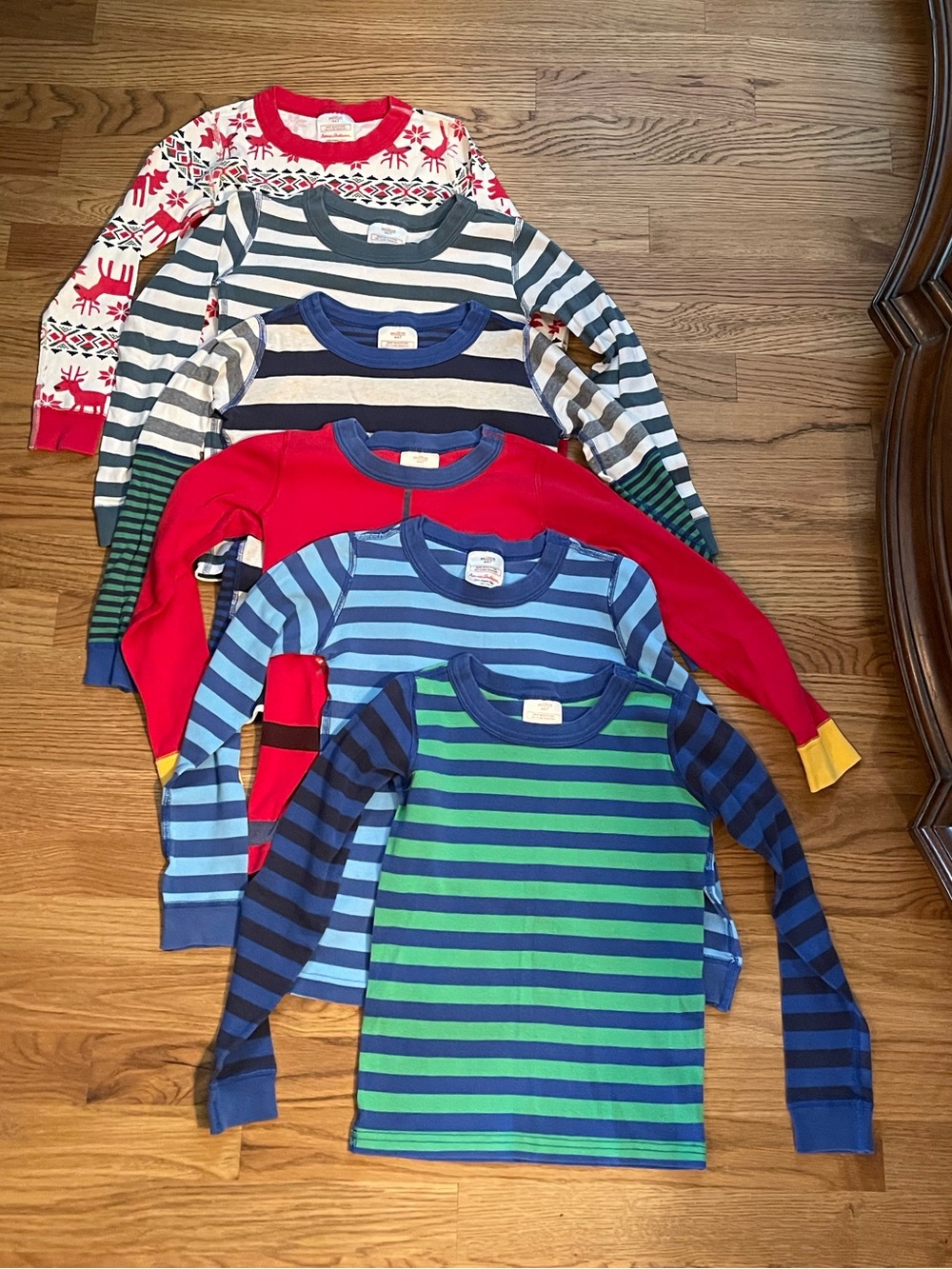 Hanna Andersson - Set of 6 Pajama Shirts